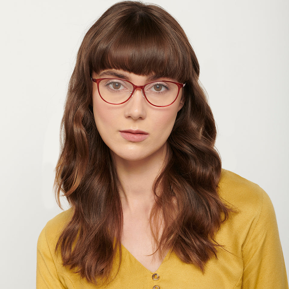 Cat Eye Eyeglasses-Frame Cat Eye--EG