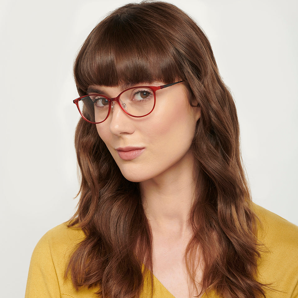 Cat Eye Eyeglasses-Frame Cat Eye--EG