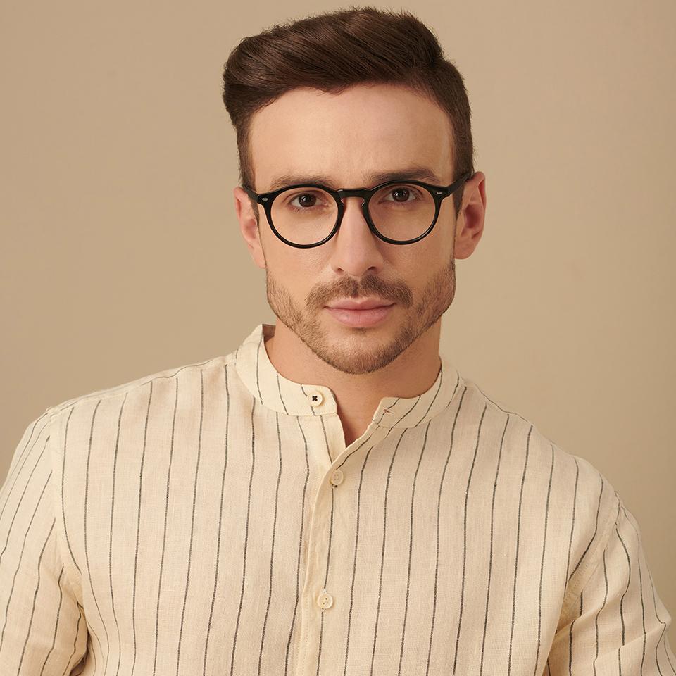 Round Eyeglasses-Frame Round--EG