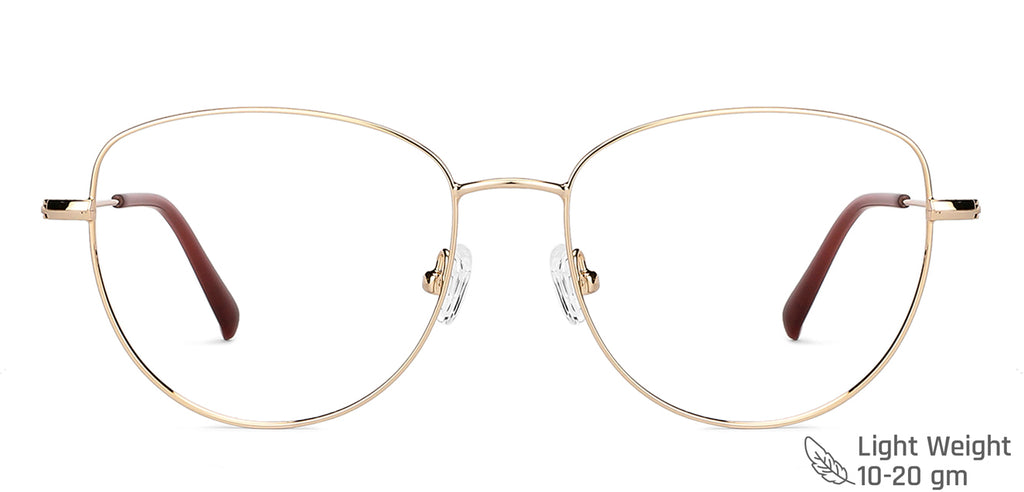 Square Eyeglasses-Frame Round--EG