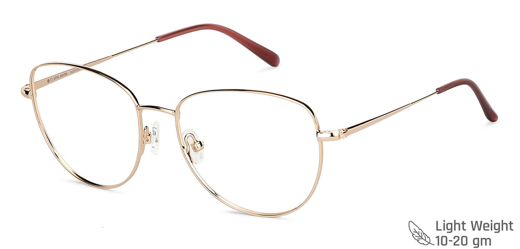 Square Eyeglasses-Frame Round--EG
