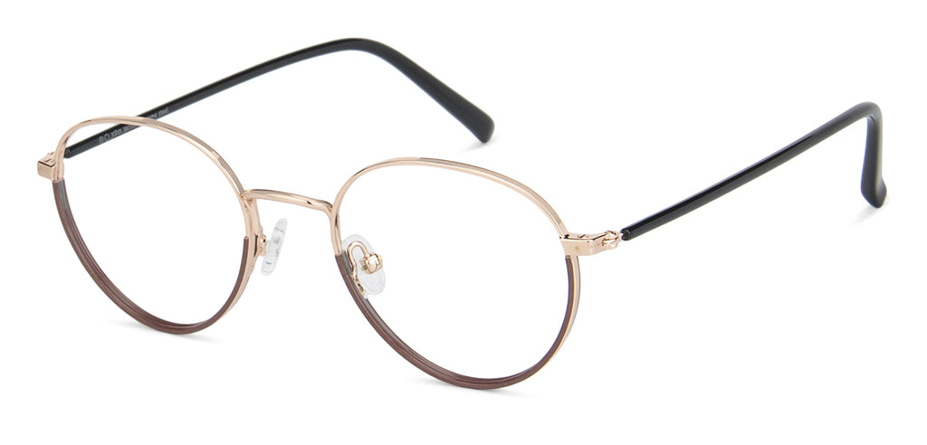Square Eyeglasses-Frame Round--EG