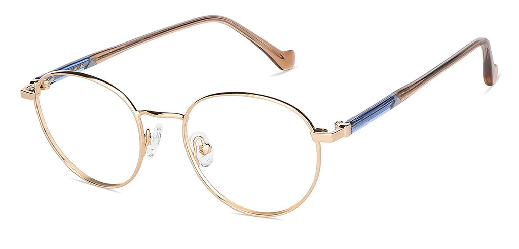 Square Eyeglasses-Frame Round--EG