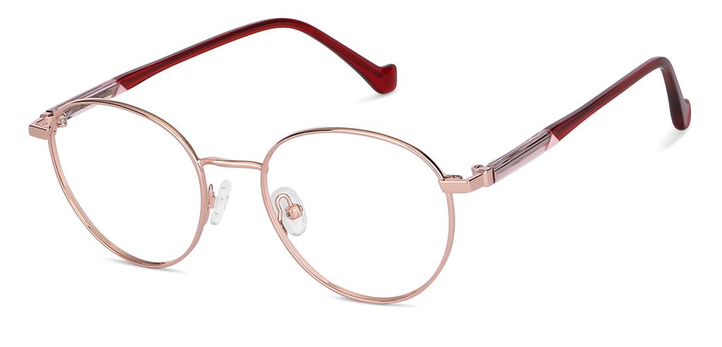 Square Eyeglasses-Frame Round--EG