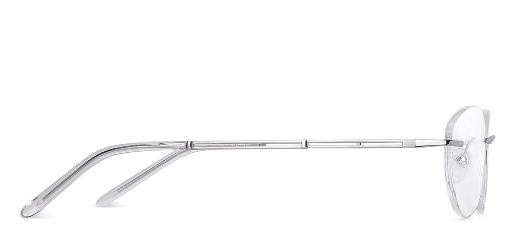 Rimless Eyeglasses-Frame Cat Eye--EG