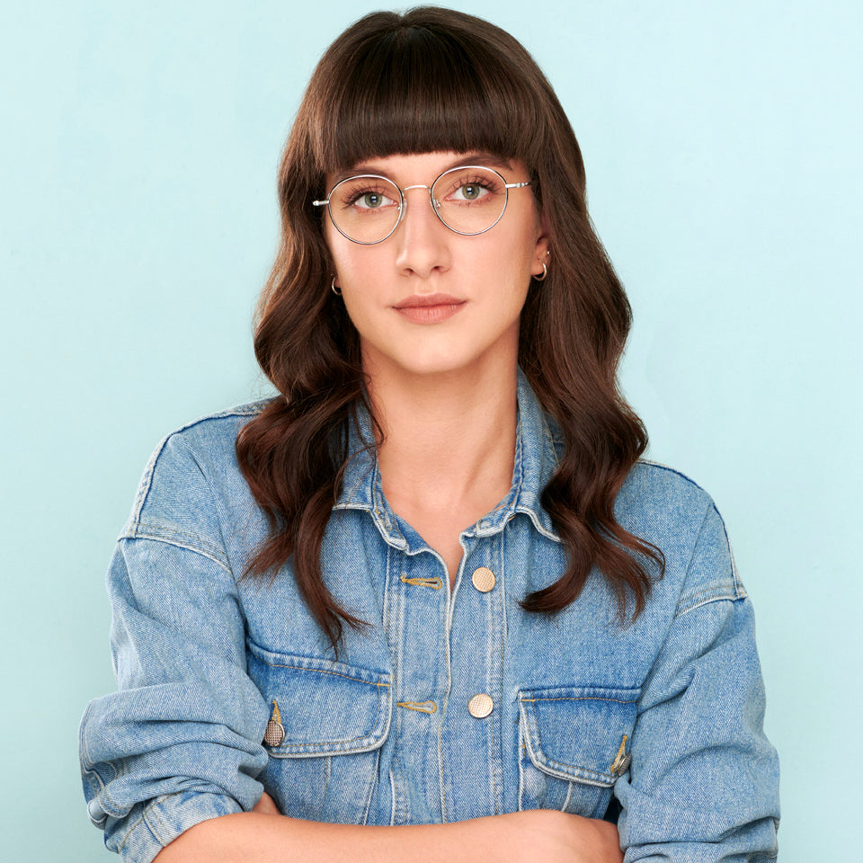 Round Eyeglasses-Frame Round--EG