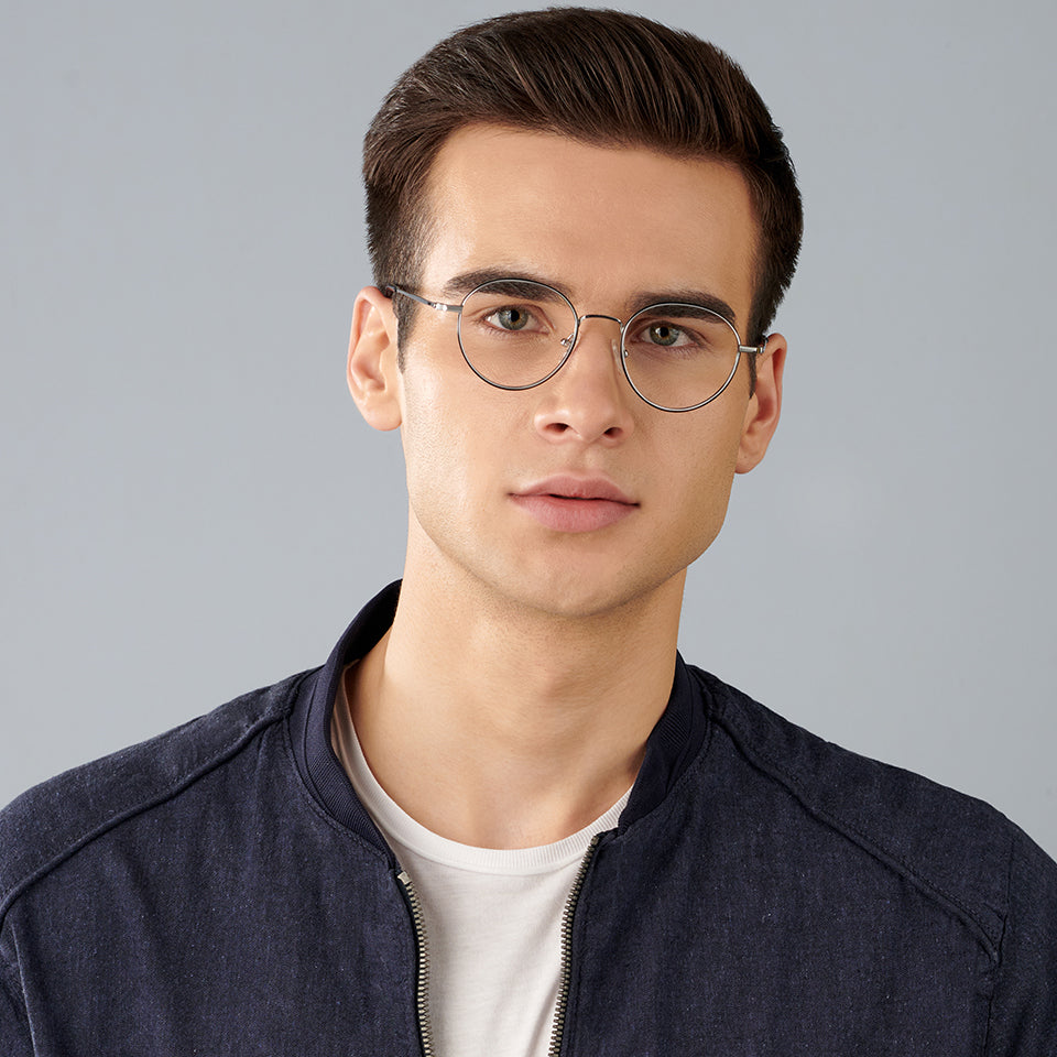 Round Eyeglasses-Frame Round--EG