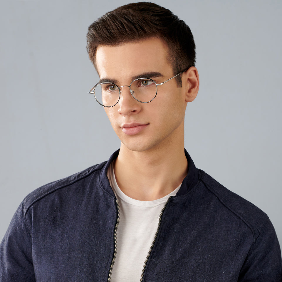 Round Eyeglasses-Frame Round--EG