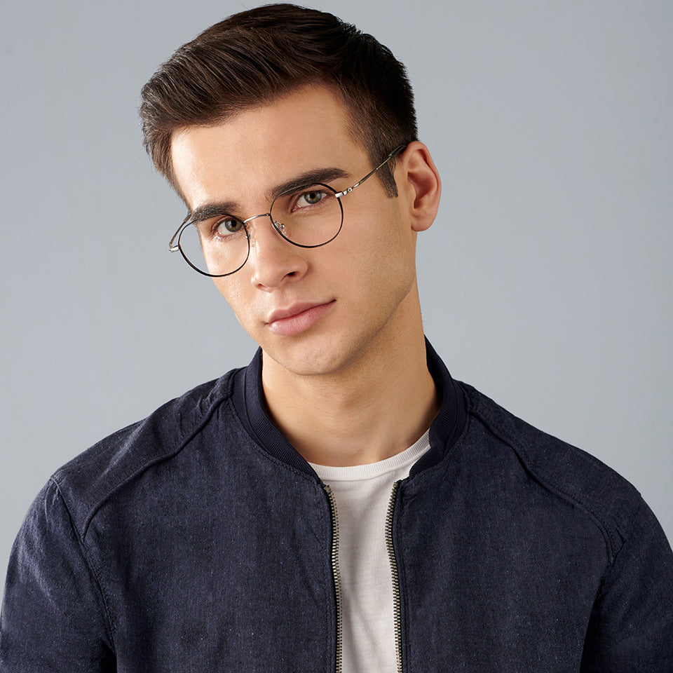 Round Eyeglasses-Frame Round--EG