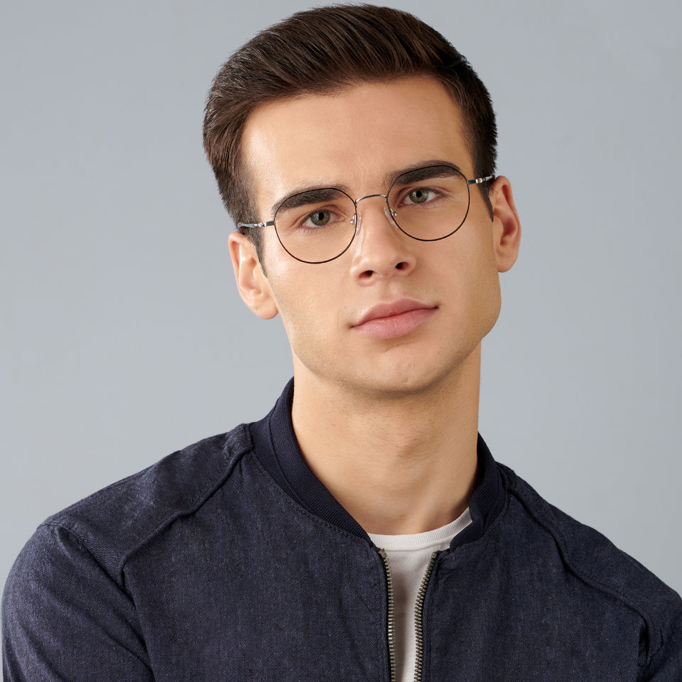 Round Eyeglasses-Frame Round--EG