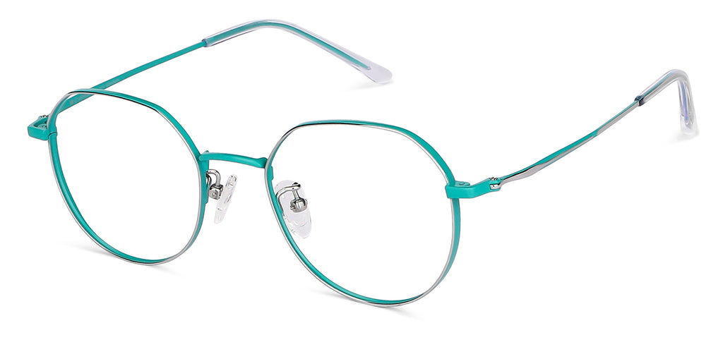 Square Eyeglasses-Frame Round--EG