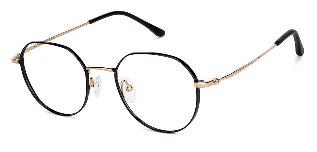 Square Eyeglasses-Frame Round--EG