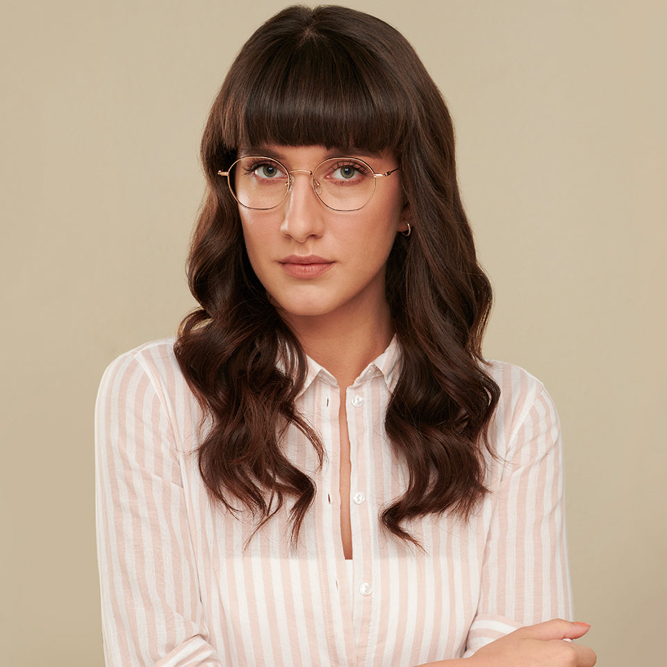 Round Eyeglasses-Frame Round--EG