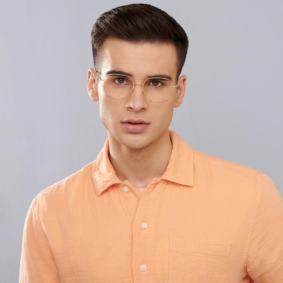 Square Eyeglasses-Frame Round--EG
