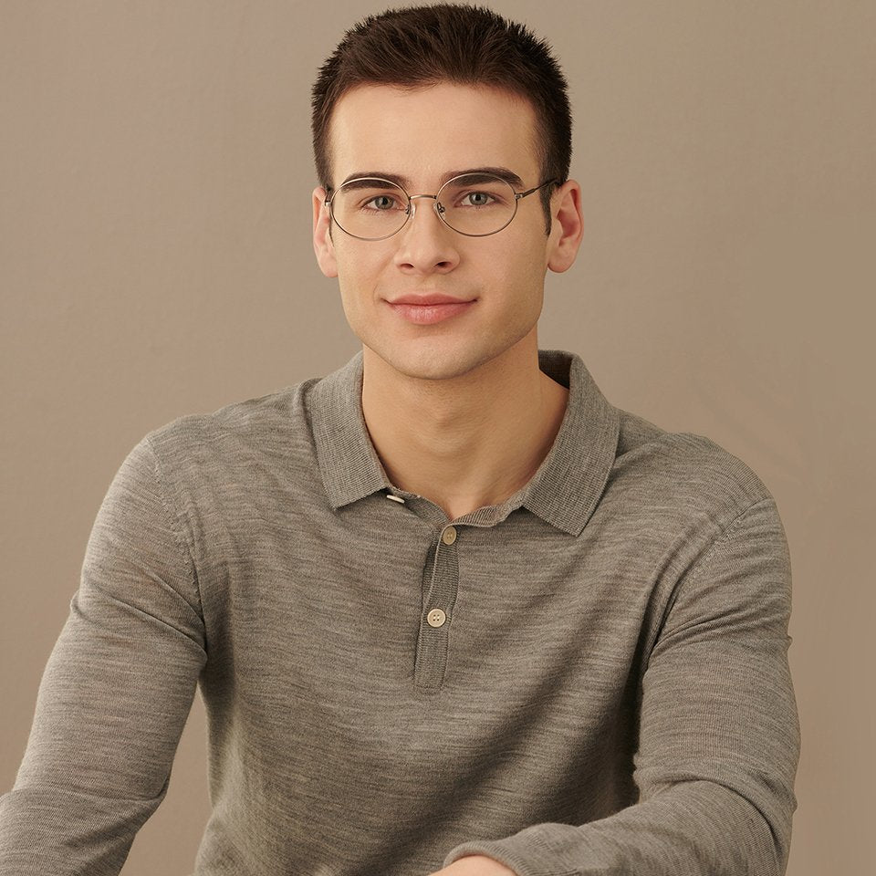John Jacobs Eyeglasses-Frame Oval--EG