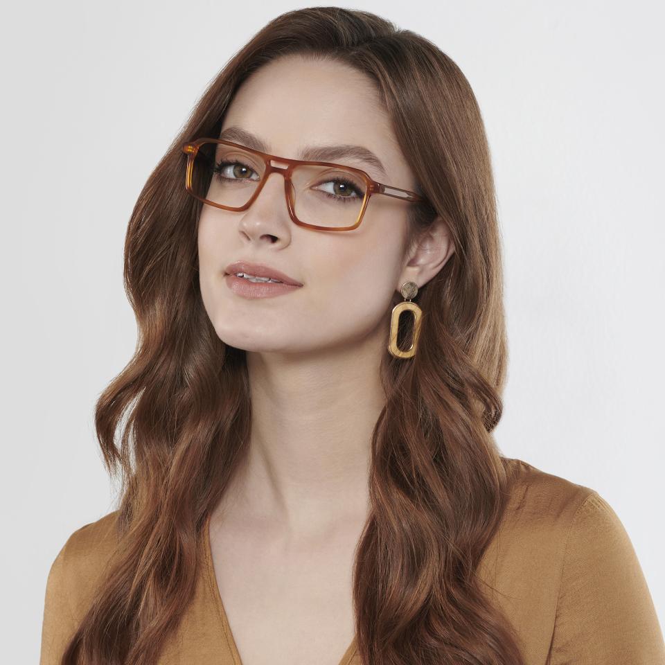 John Jacobs Eyeglasses-Frame Rectangle--EG