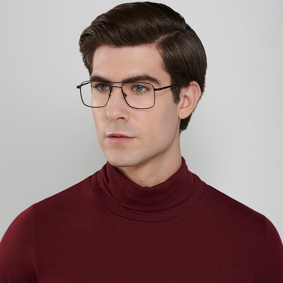 Rectangle Eyeglasses-Frame Rectangle--EG