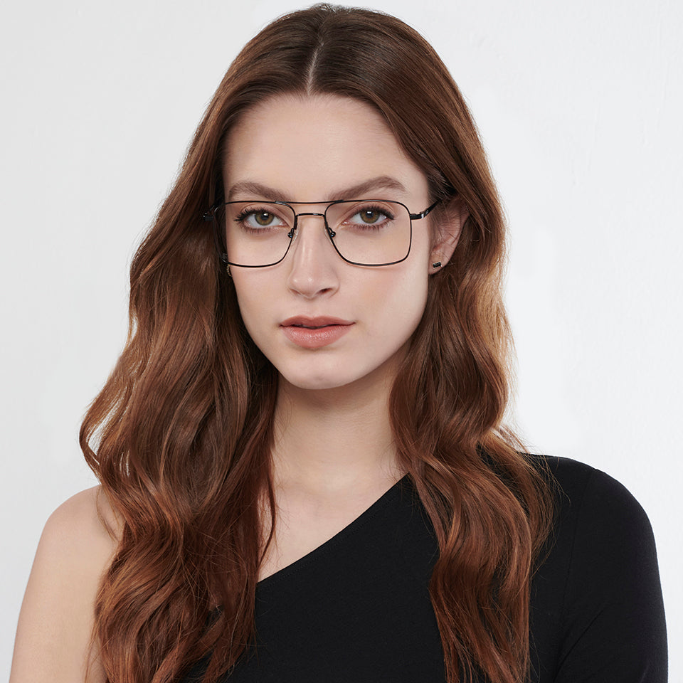 Rectangle Eyeglasses-Frame Rectangle--EG
