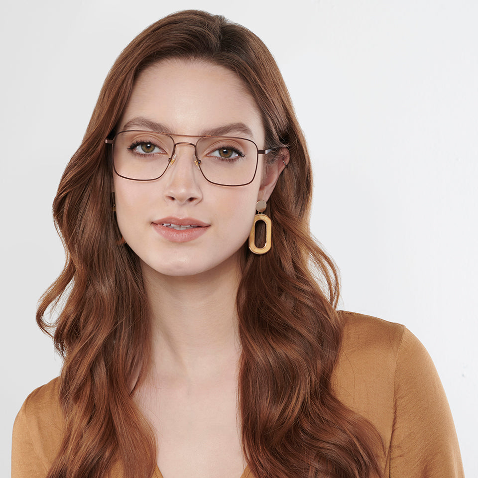 Rectangle Eyeglasses-Frame Rectangle--EG