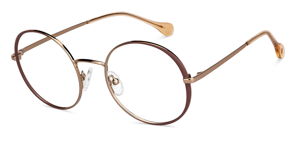 Square Eyeglasses-Frame Round--EG