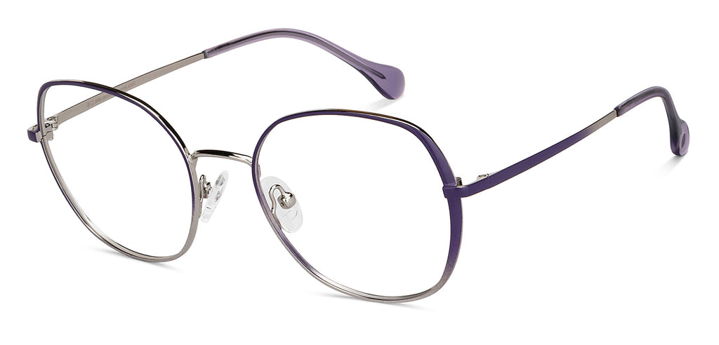 Square Eyeglasses-Frame Round--EG