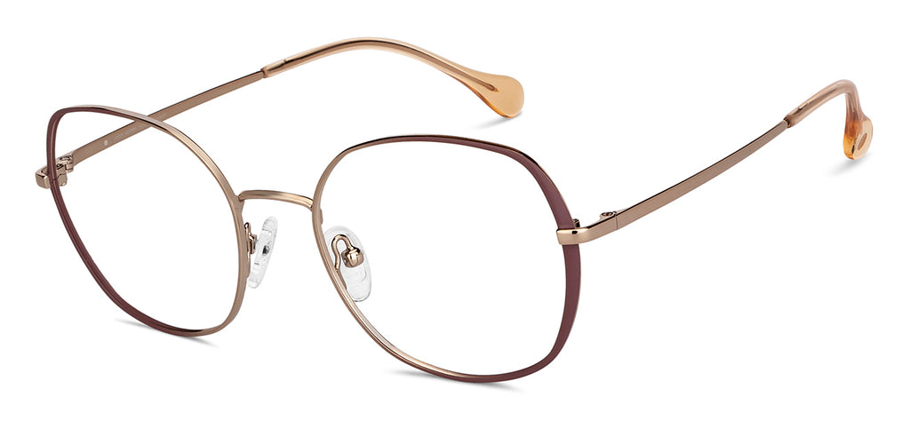 Square Eyeglasses-Frame Round--EG
