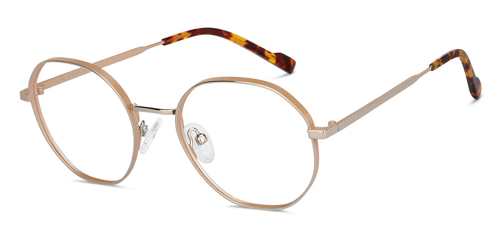 Square Eyeglasses-Frame Round--EG