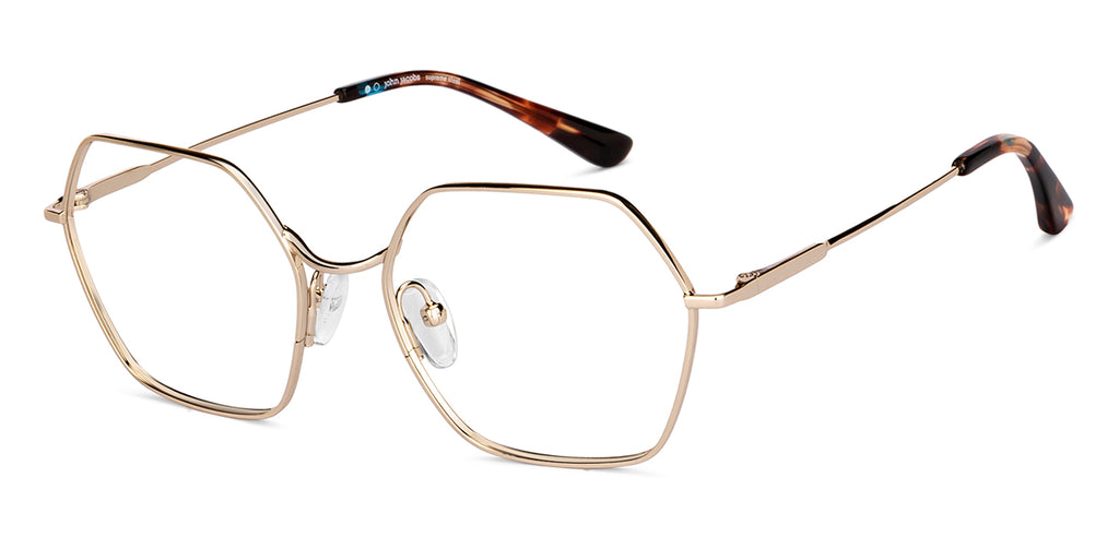 John Jacobs Eyeglasses-Frame Hexagonal--EG