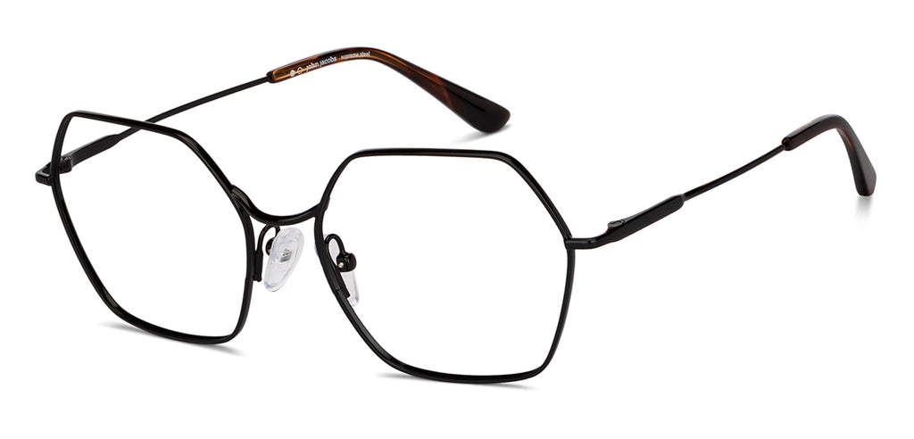 John Jacobs Eyeglasses-Frame Hexagonal--EG