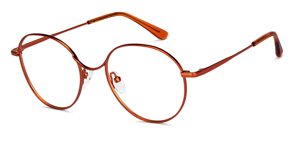 Square Eyeglasses-Frame Round--EG