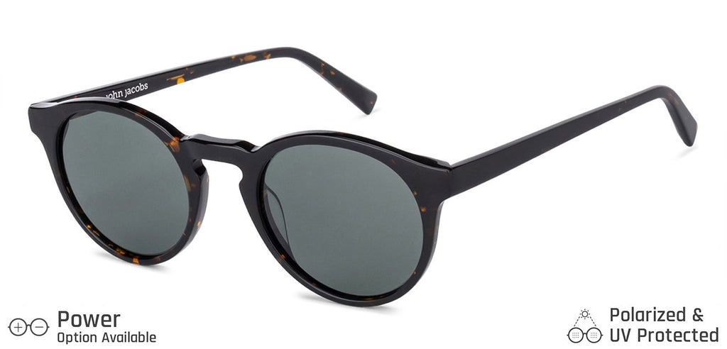 John Jacobs Sunglasses-Frame Round--SG