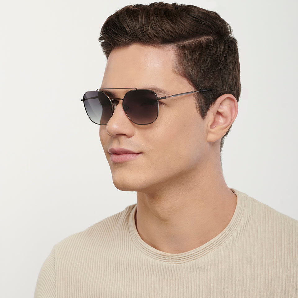Sunglasses For Women-Frame Hexagonal--SG