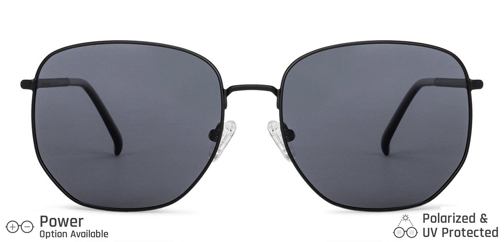 John Jacobs Sunglasses-Frame Hexagonal--SG