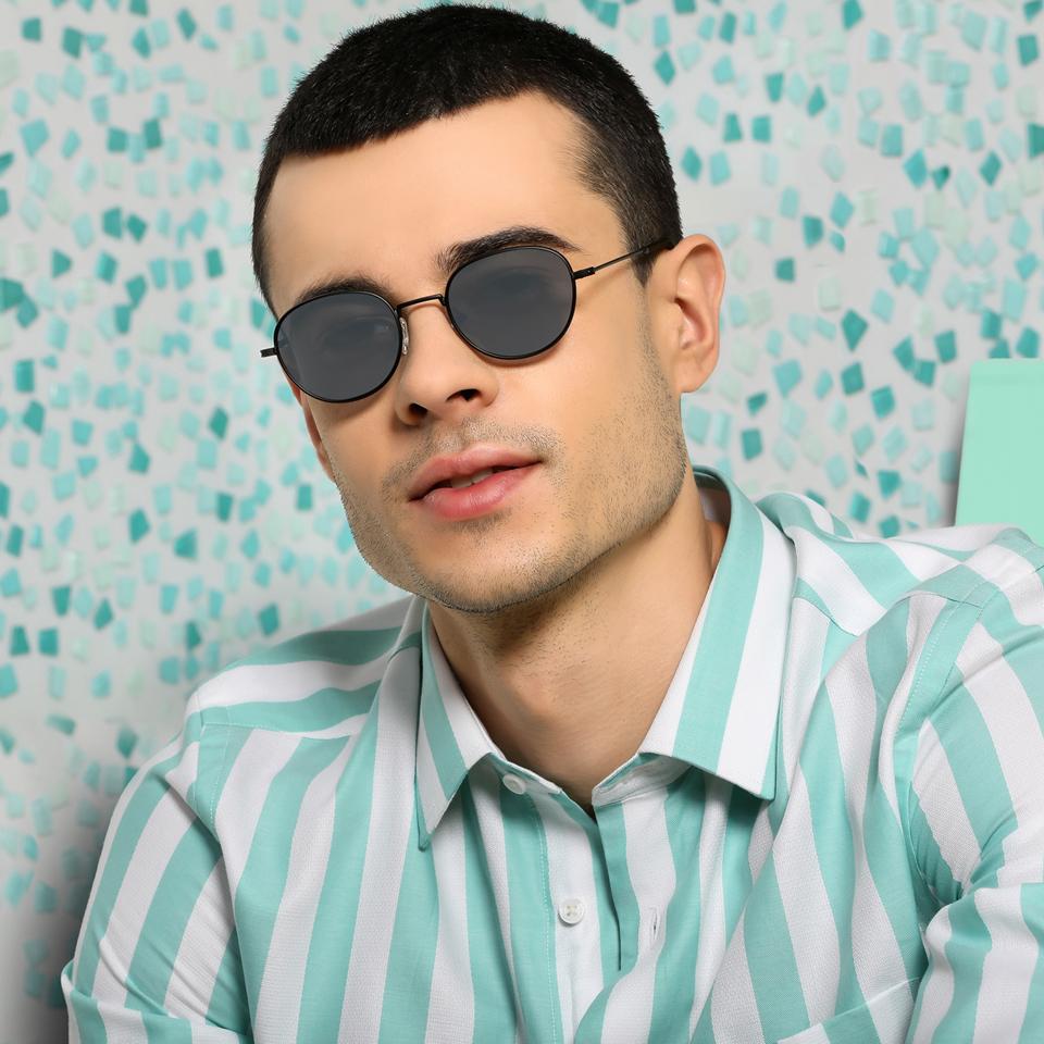 Round Sunglasses-Frame Round--SG