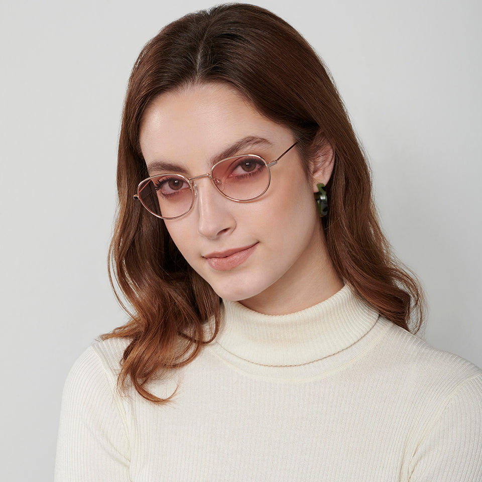Round Sunglasses-Frame Round--SG
