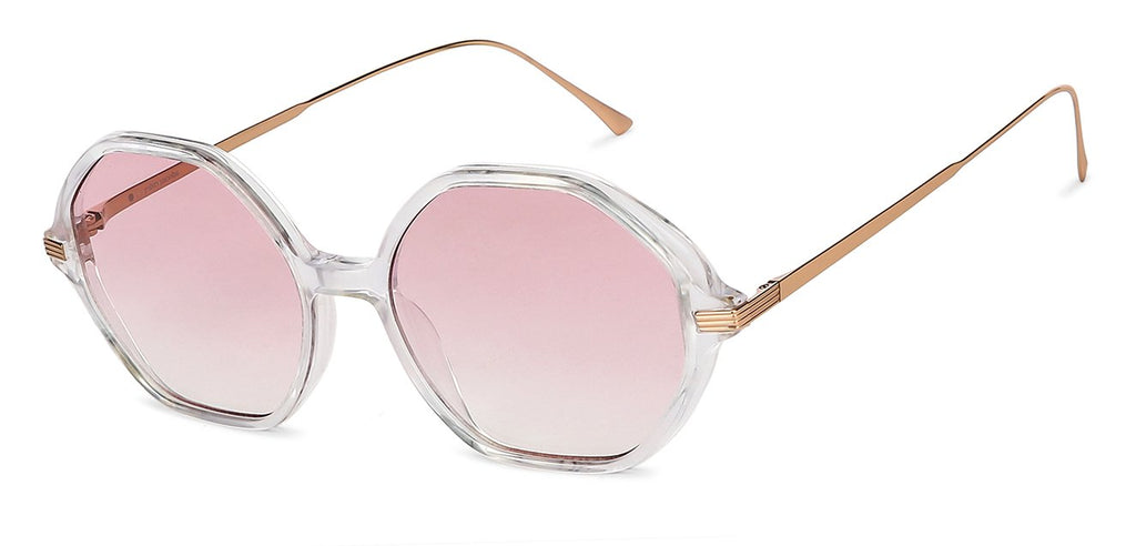 Sunglasses For Women-Frame Hexagonal--SG