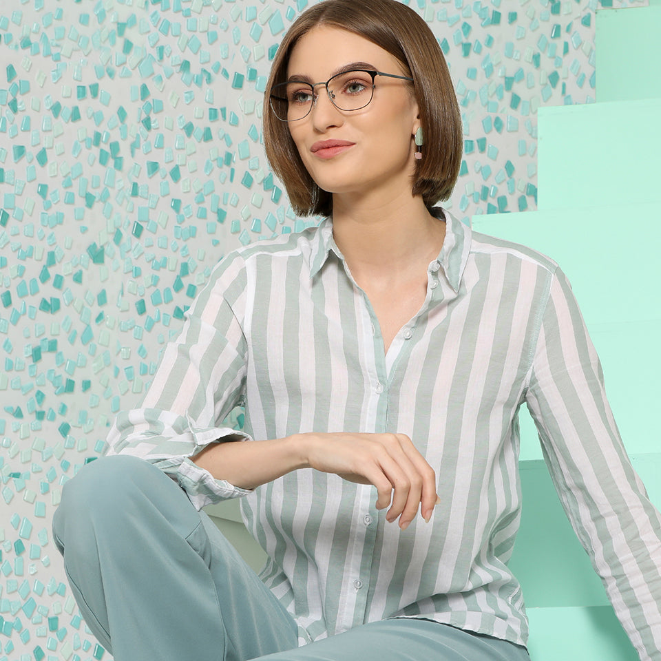 Full Rim Eyeglasses-Frame Square--EG