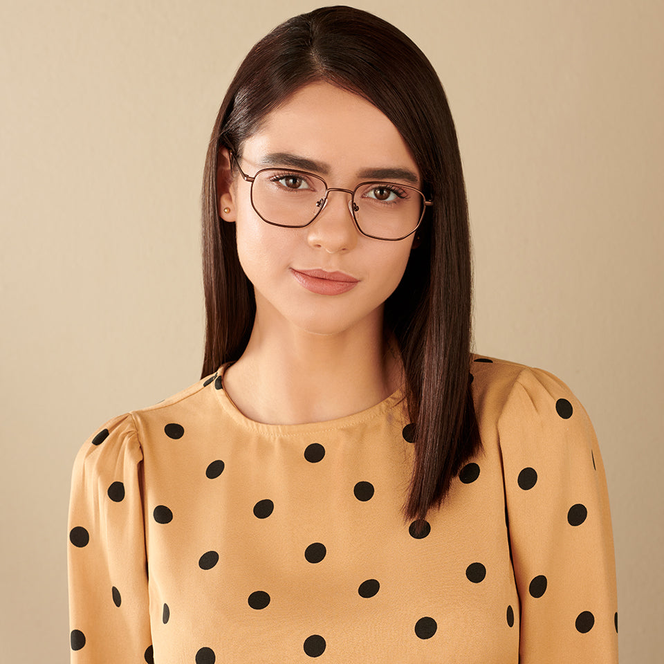 John Jacobs Eyeglasses-Frame Hexagonal--EG
