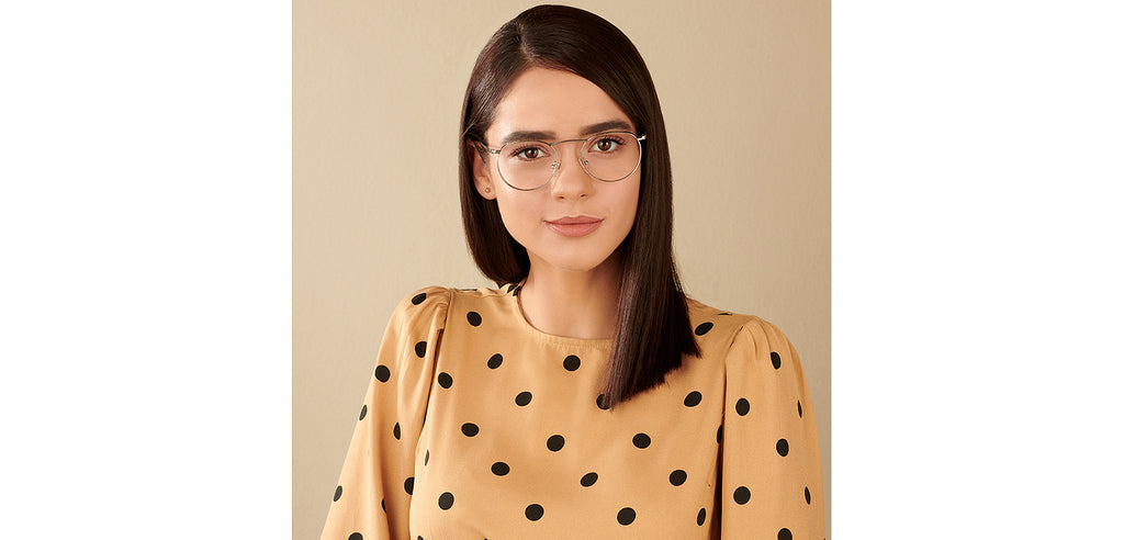 Square Eyeglasses-Frame Round--EG