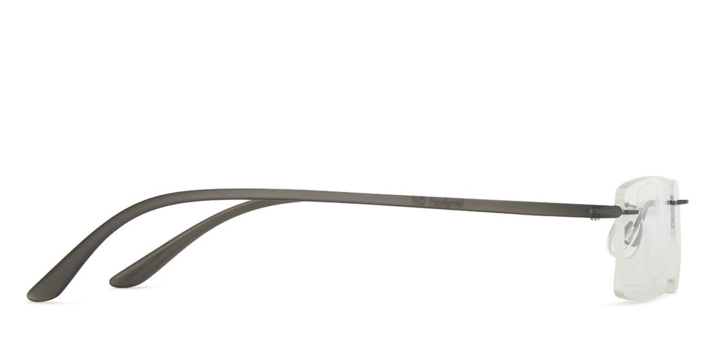 Rimless Eyeglasses-Frame Rectangle--EG