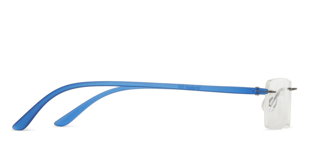 Rimless Eyeglasses-Frame Rectangle--EG
