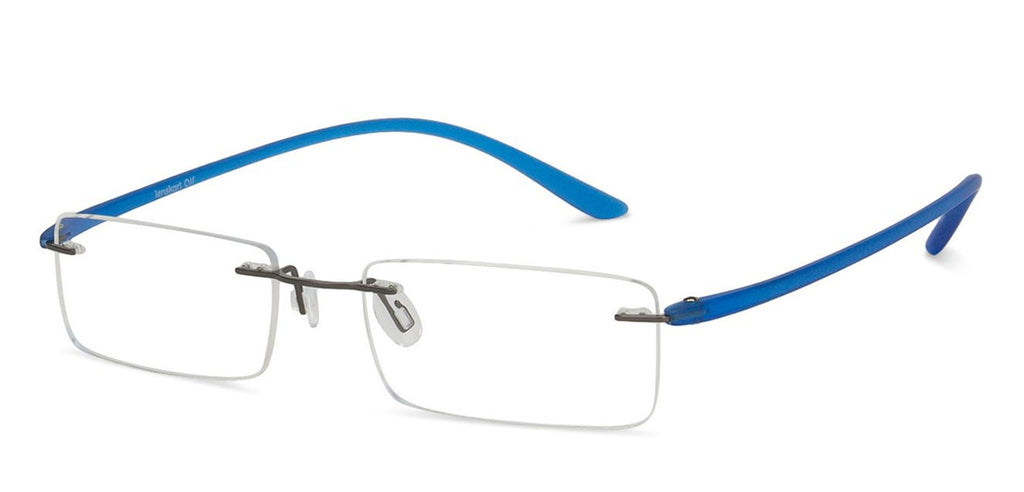 Rimless Eyeglasses-Frame Rectangle--EG