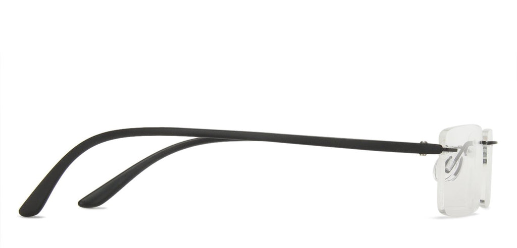 Rimless Eyeglasses-Frame Rectangle--EG