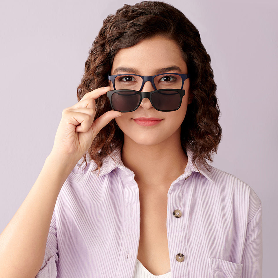 Best Seller Blue-Frame Rectangle--EG