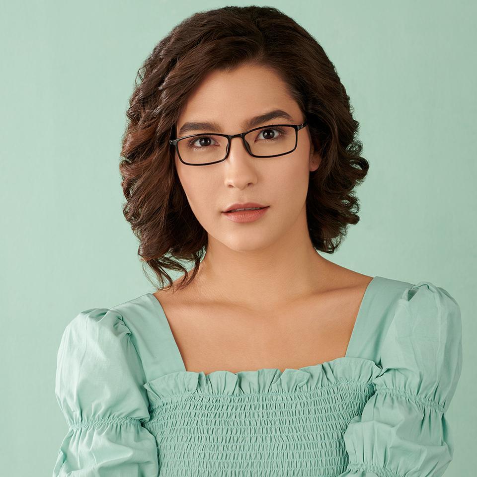 Women Eyeglasses-Frame Rectangle--EG