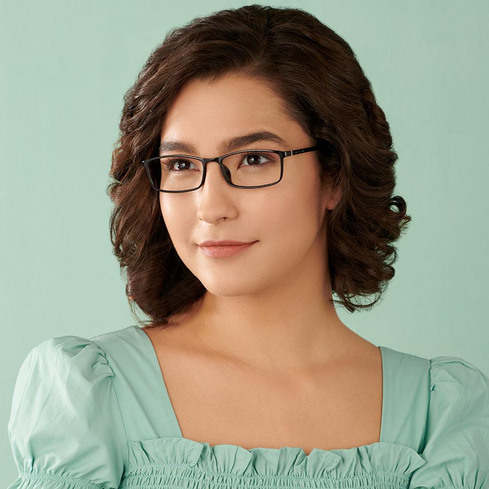 Women Eyeglasses-Frame Rectangle--EG