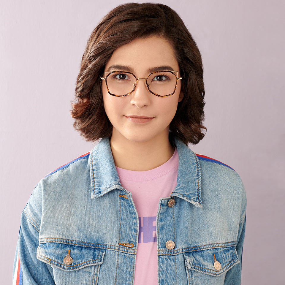 Cat Eye Eyeglasses-Frame Cat Eye--EG