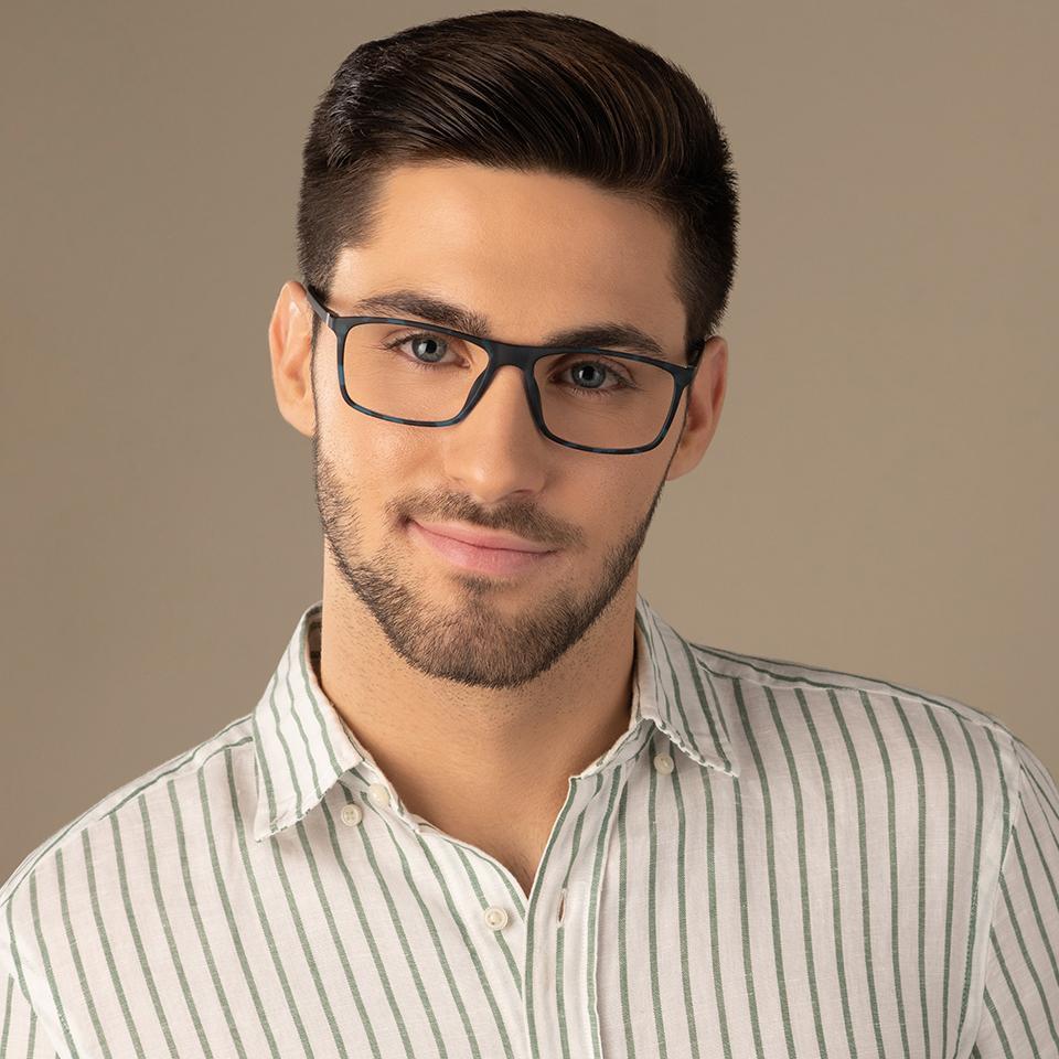 Transition Eyeglasses-Frame Rectangle--EG