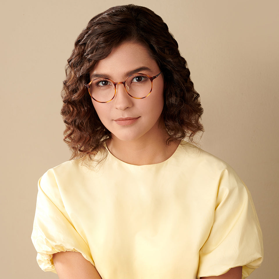 Round Eyeglasses-Frame Round--EG