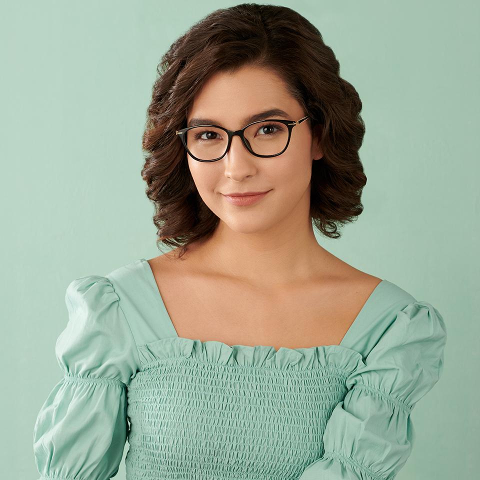 Cat Eye Eyeglasses-Frame Cat Eye--EG